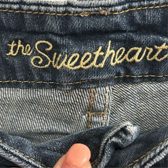 Old Navy Women's Bootcut Jeans Size 6 Blue Stretch Denim 5-Pocket - Picture 4 of 11